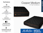 FREE SHIPPING* | Copper Gel Medium Plush 2 Sided Mattress