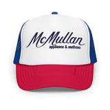 Official McMullan Appliance Foam trucker hat